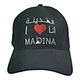 navy blue cap