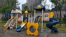 School Outdoor Playground MLPG-24040 Galvanized pipe+LLDPE for park