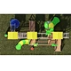 Hotel Outdoor Playground MLPG-24038 Galvanized pipe+LLDPE+PE+wood+wirerope for park
