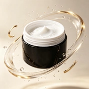 Loose Powder Plastic  Cream Jar