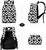 Cow Print Backpack Set