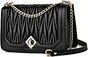 Diamond Cross-body Bag with Long Strap