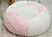 round dog bed