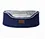 round fabric pet bed