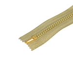 Resin Golden Teeth Tape Zipper