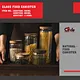 glass food container storage box