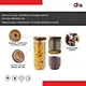 glass food container storage box