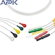 Reusable ECG Leadwire