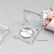 Make up blush container
Compact powder case