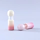 Empty cosmetic lip glaze tube
Plastic cosmetic lipgloss bottle