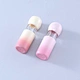 Empty cosmetic lip glaze tube
Plastic cosmetic lipgloss bottle