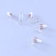 Travel sized dropper bottle
compact transparent vials