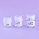 Airless plastic container
Cosmetic cream jar