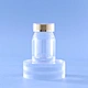 transparent supplement bottles
clear plastic healthcare bottle