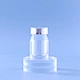 transparent supplement bottles
clear plastic healthcare bottle