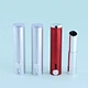 aluminum lipstick tube 
metal lip balm container