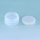 Cosmetic plastic jar 
Empty cream jar