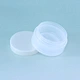 Cosmetic plastic jar 
Empty cream jar