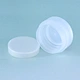 Cosmetic plastic jar 
Empty cream jar