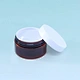 Amber color cosmetic jar
Face cream jar