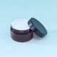Amber color cosmetic jar
Face cream jar