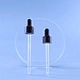 Dropper cap with customized rubber
Glass pipette dropper