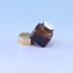 Amber cosmetic jars
Cosmetic cream jar
