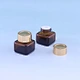 Amber cosmetic jars
Cosmetic cream jar