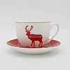 Christmas Cup and Saucer