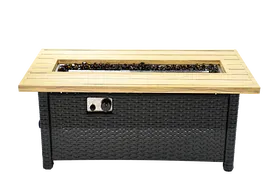 Outdoor Metal Fire Pit Table
