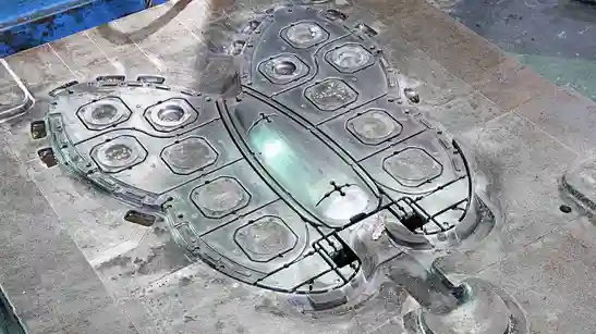 Aluminum die casting mold