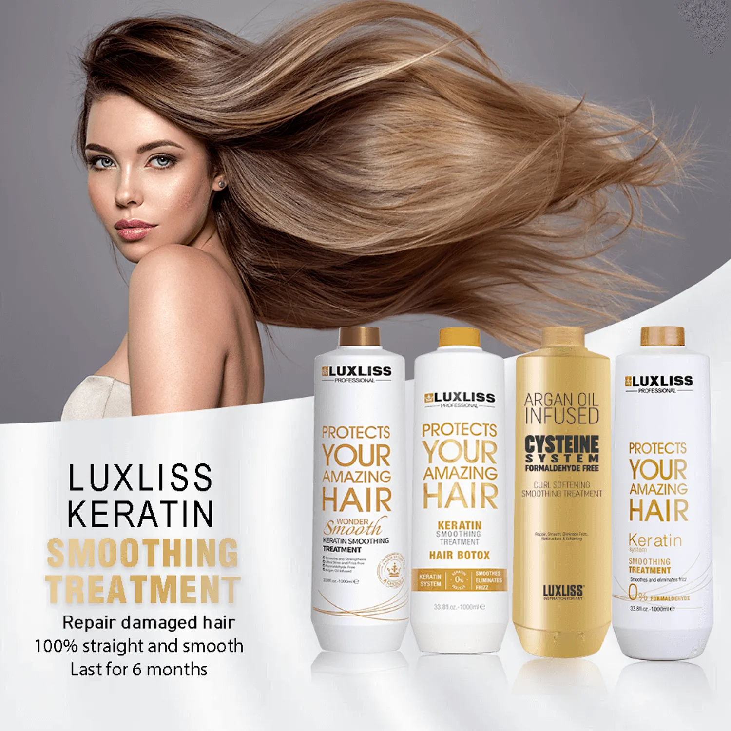 Luxliss Wonder Keratin Smoothing Treatment 1000ml 7694