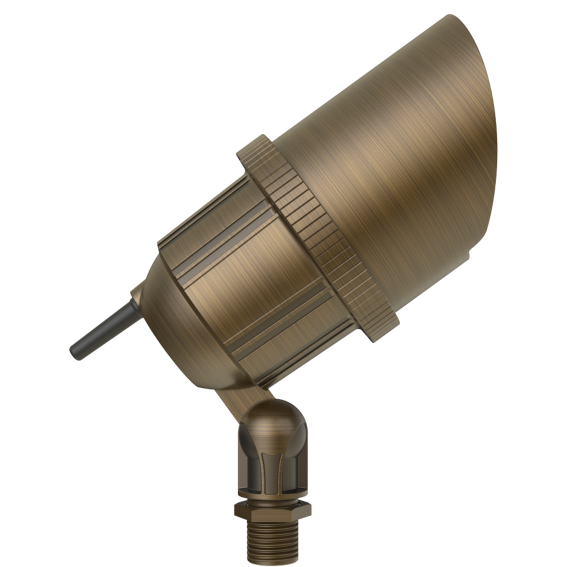 10W RGBWW Brass Spot Light
