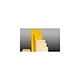 Durable Yellow White Color Forklift Battery