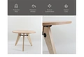 wood table