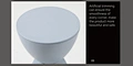 plastic side table