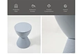 plastic side table