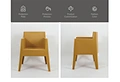 plastic armchair