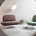 metal frame sofa