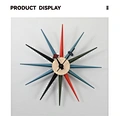 wood clock