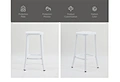 aluminum stool