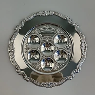 custom metal seder plate