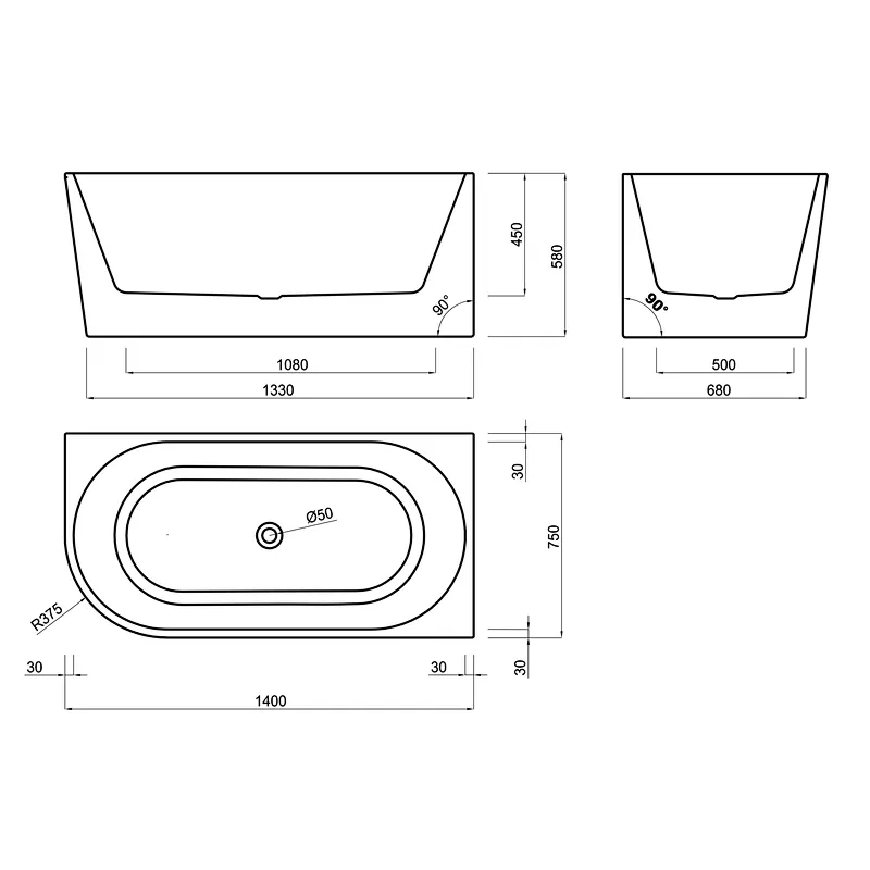 Acrylic Tub