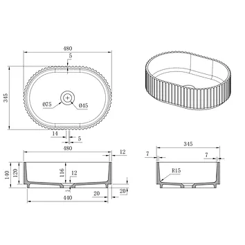 480mm