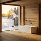 Luxury Back-to-Wall / Alcove Acrylic Bathtub (with Deck)