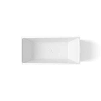 Luxury Back-to-Wall / Alcove Acrylic Bathtub (with Deck)