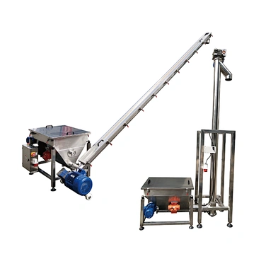 Horizontal & Inclined Screw Conveyor (With stirrer)
