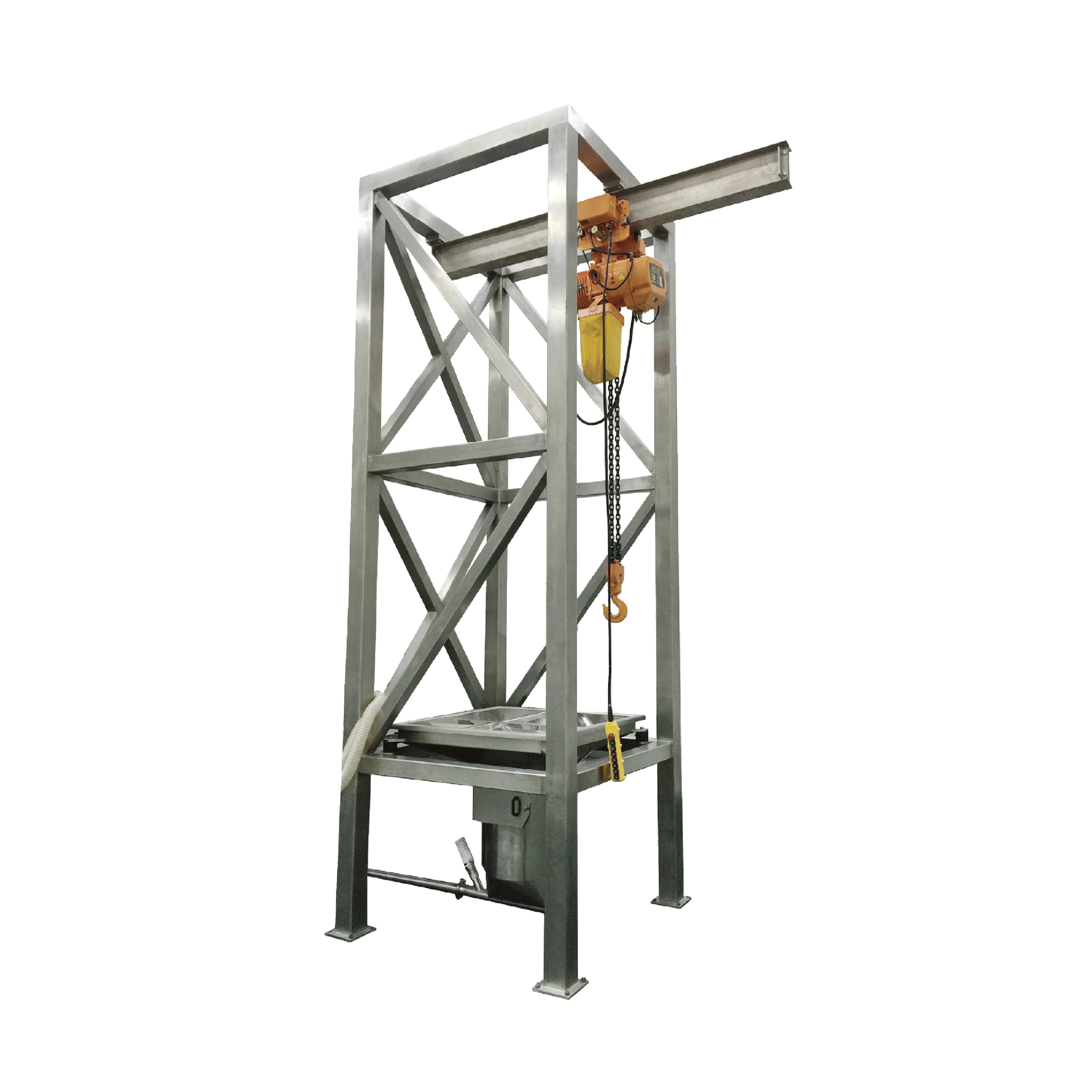 Bulk bag unloader