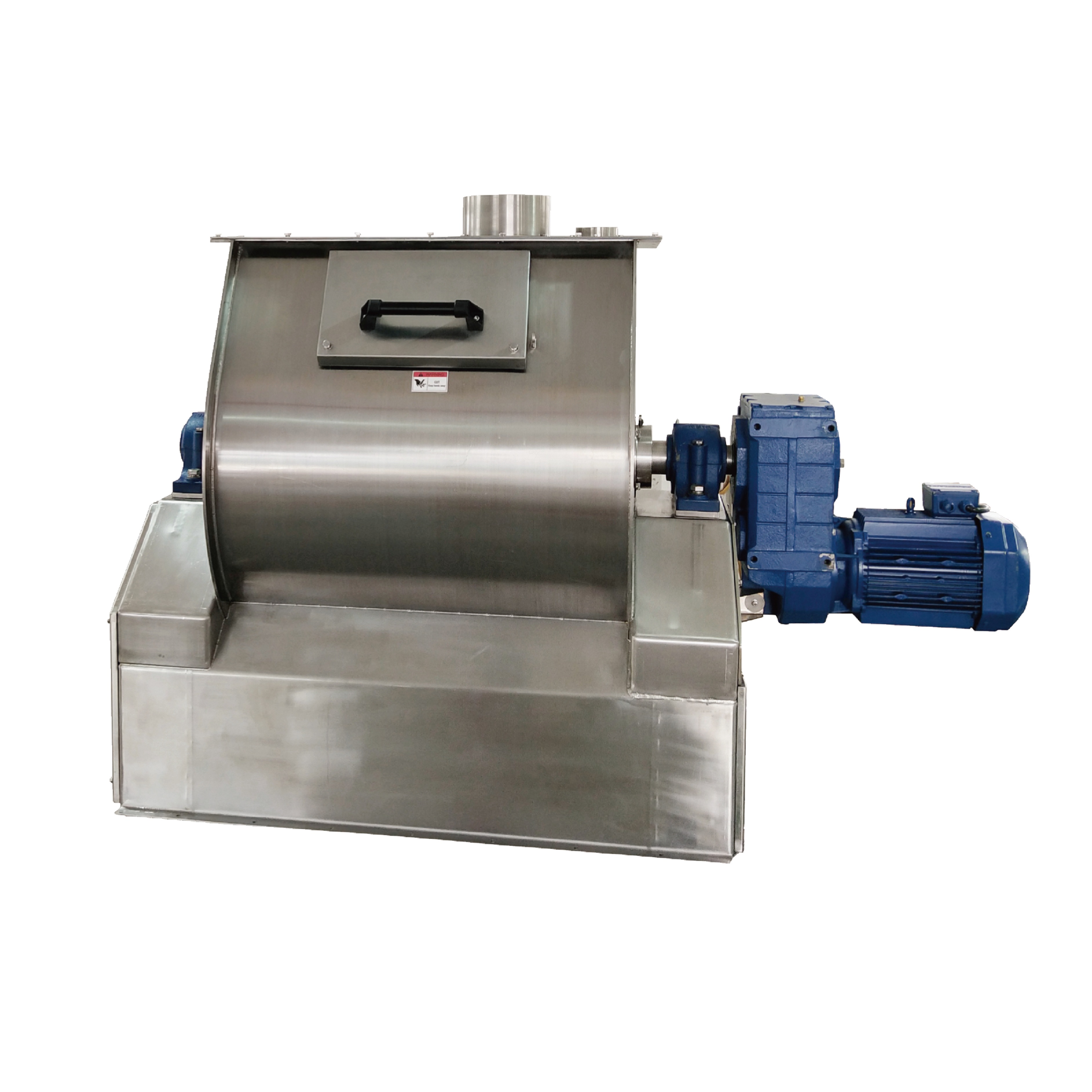 Single shaft paddle / ribbon mixer