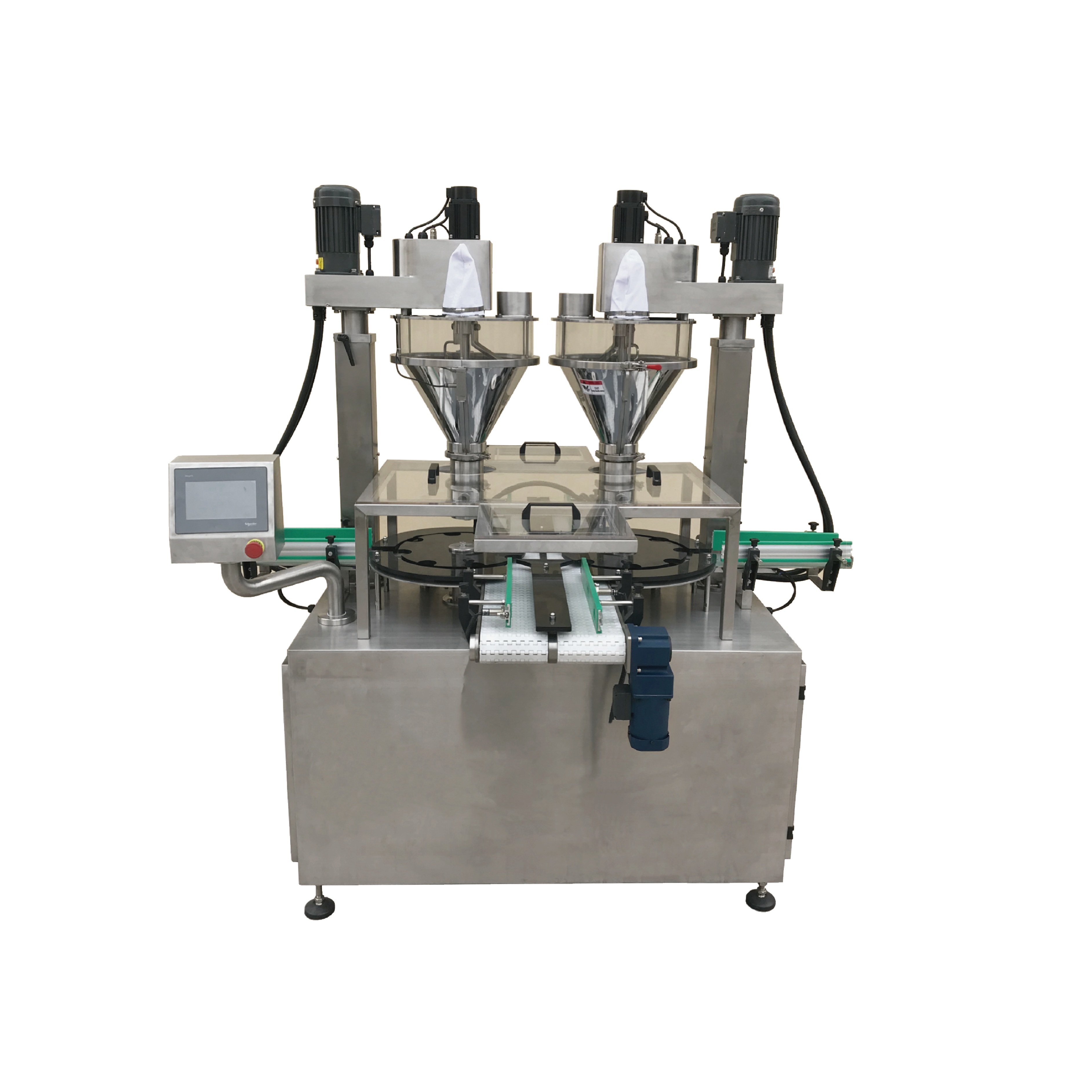 Automatic auger filling machine(2 turning disks 2 fillers)